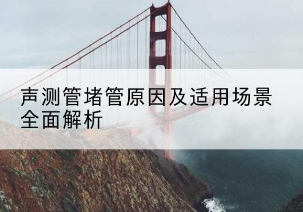 鸡冠声测管堵管的主要原因有哪些？-声测管堵管原因及适用场景全面解析
